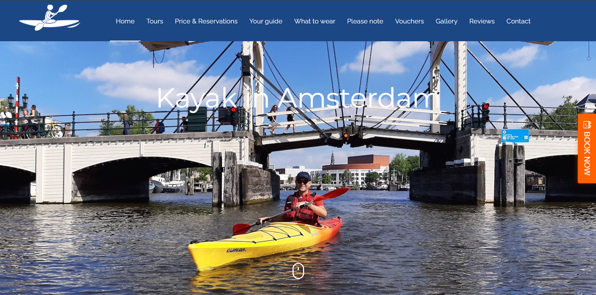 kayak in amsterdam