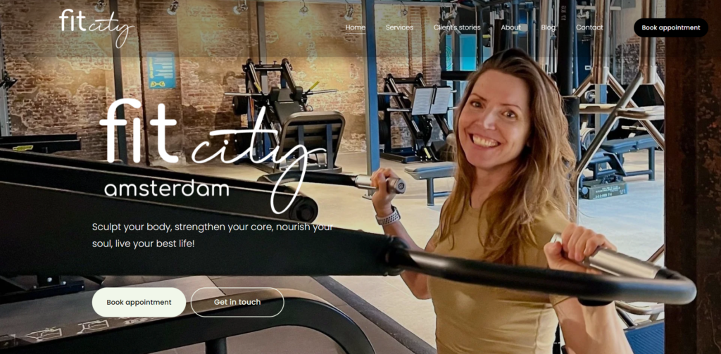 fit city amsterdam homepage