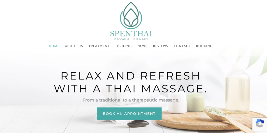 Spenthai Massage Therapy homepage