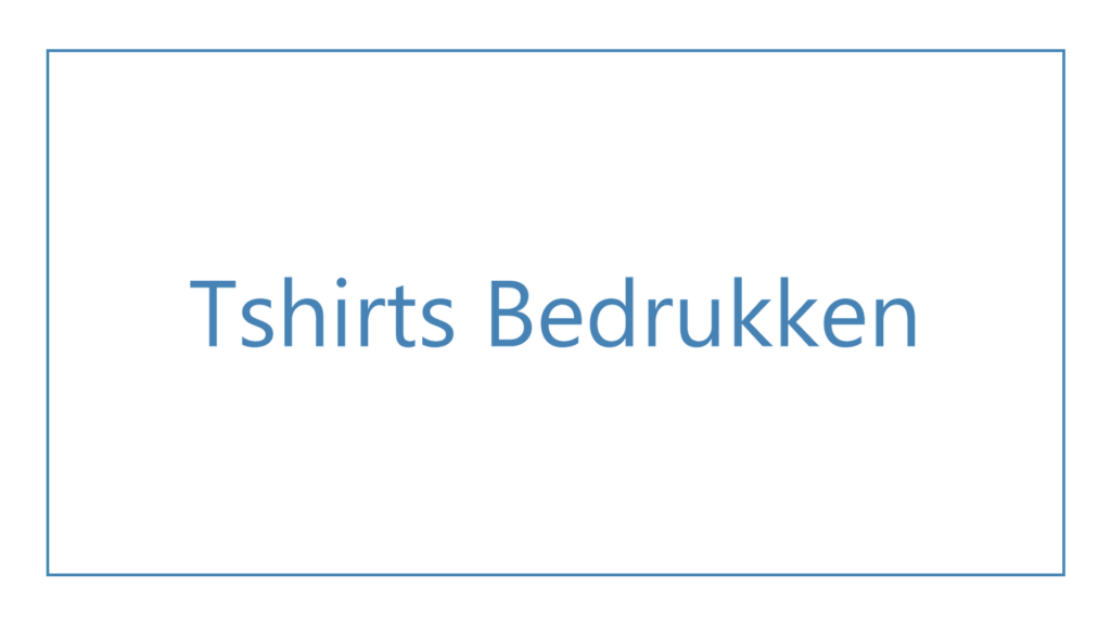 t-shirts-bedrukken-logo